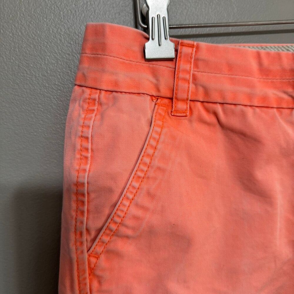 J.Crew broken in Chino bright orange women’s size 12 - Picture 3 of 5